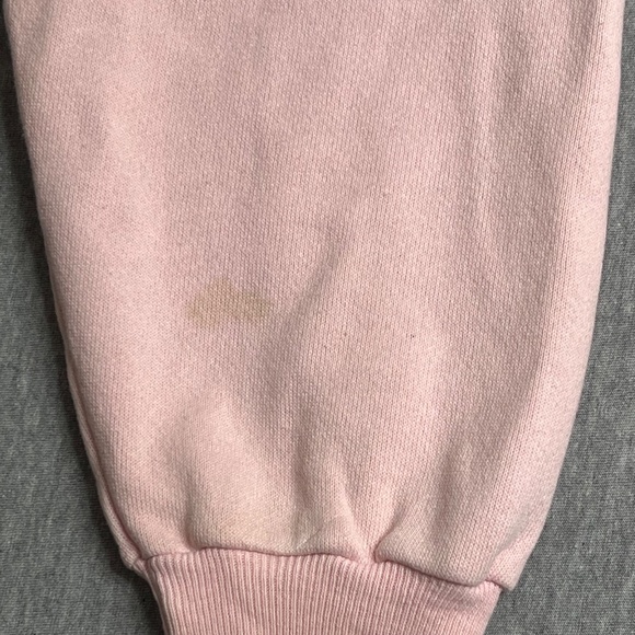Vtg 1986 Hanes Ski Club Screen Print Pink Sweatshirt | Size XL | Made in USA - Picture 9 of 13